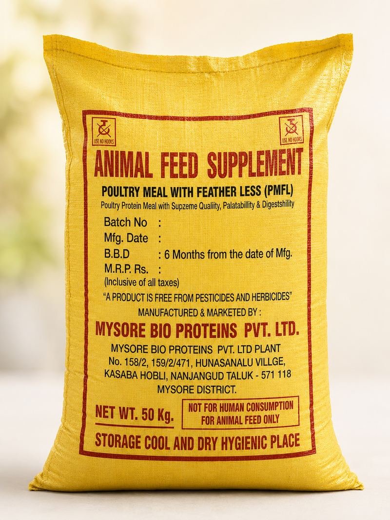 Poultry Meal without Feather, 50 kg bag