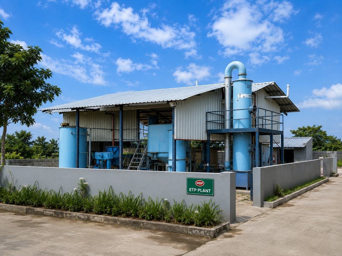 On-site effluent treatment plant