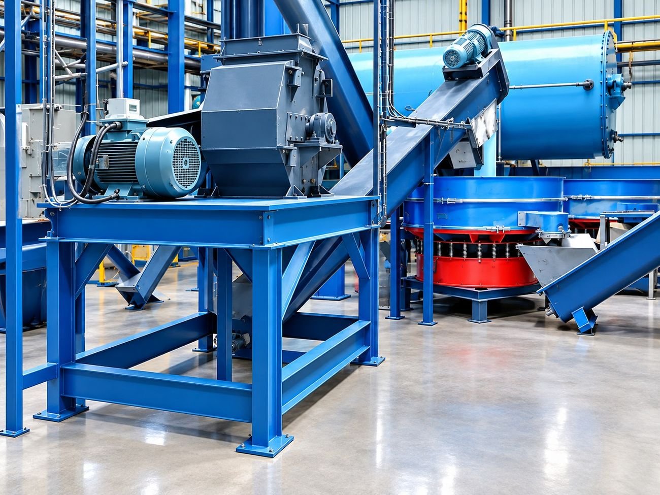 Milling and grinding equipment