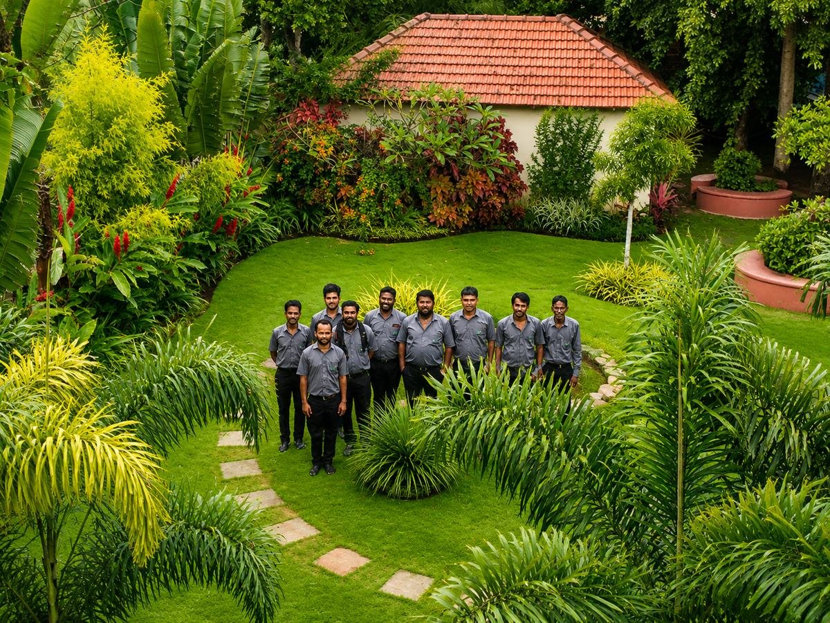The Mysore Bio Proteins plant team